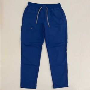 Women’s Fabletics Royal Blue Scrub Joggers Sz Large